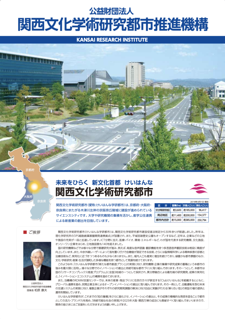 関西文化学術研究都市推進機構 様より「2019年2月③関西広域の注目特許情報」として掲載されました。 有限会社環境科学研究所材料と向き合い